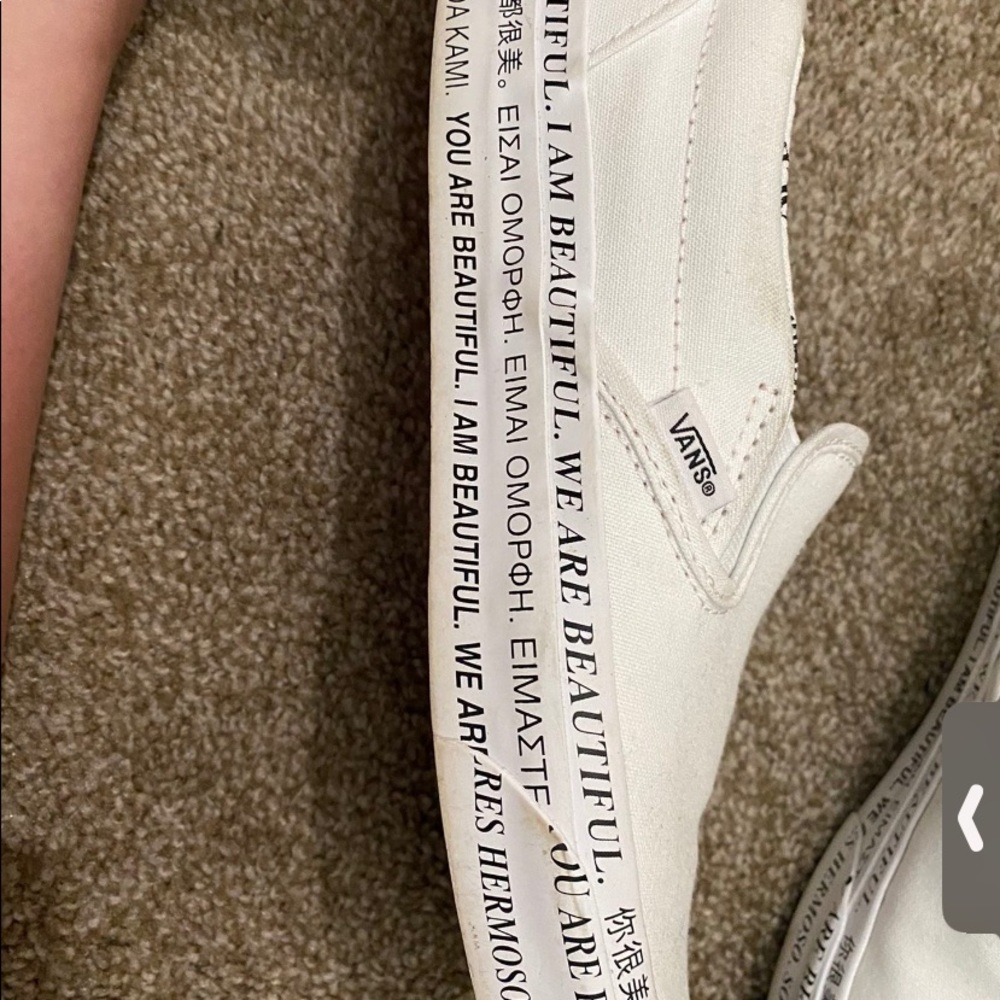 Vans lightly worn